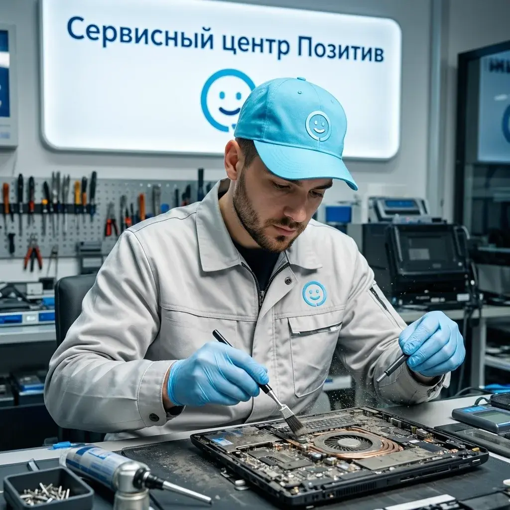 Чистка ноутбука от пыли в Елабуге | Замена термопасты