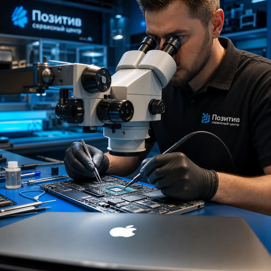 Замена видеокарты Apple MacBook в Елабуге