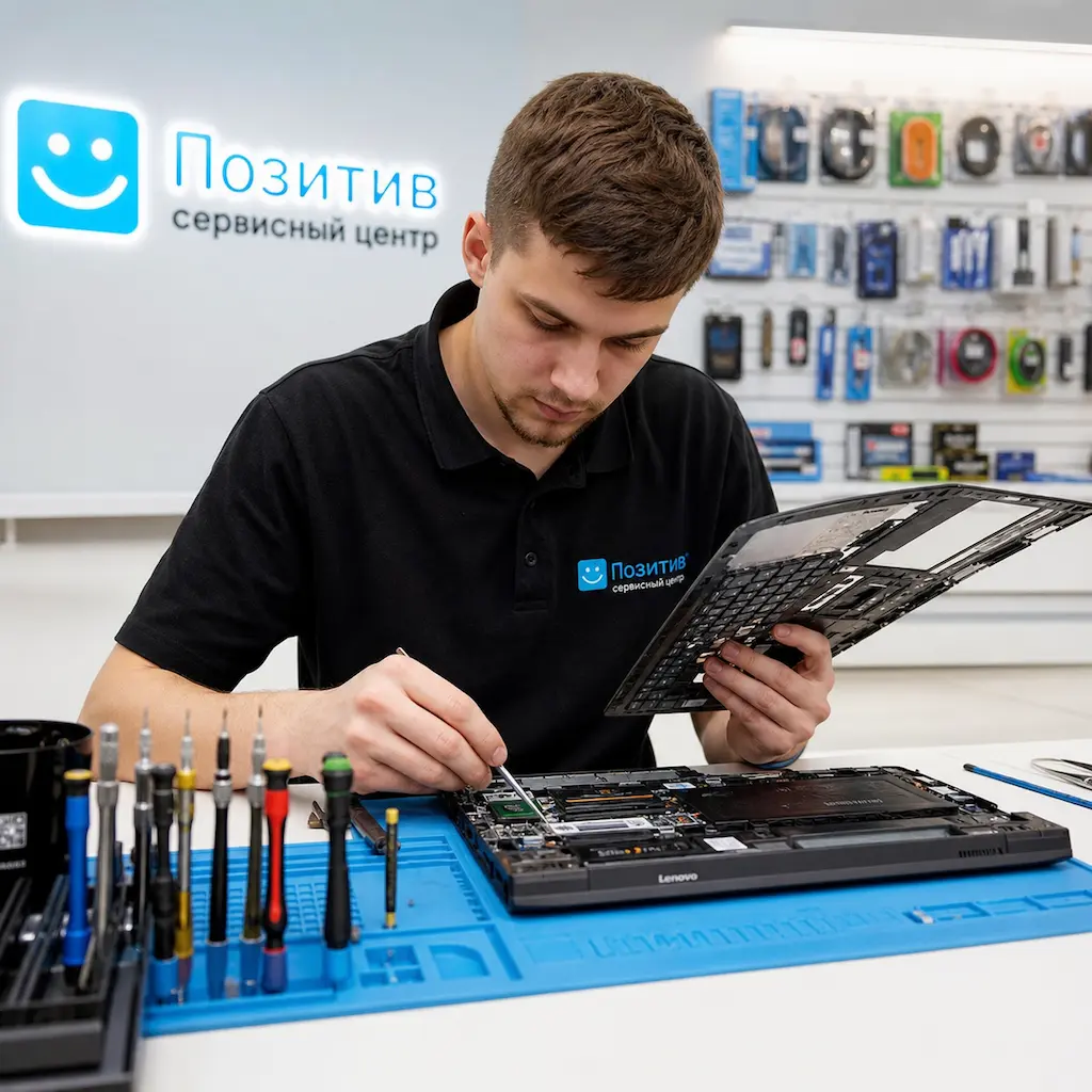 заменить клавиатуру на ноутбуке Lenovo в Елабуге