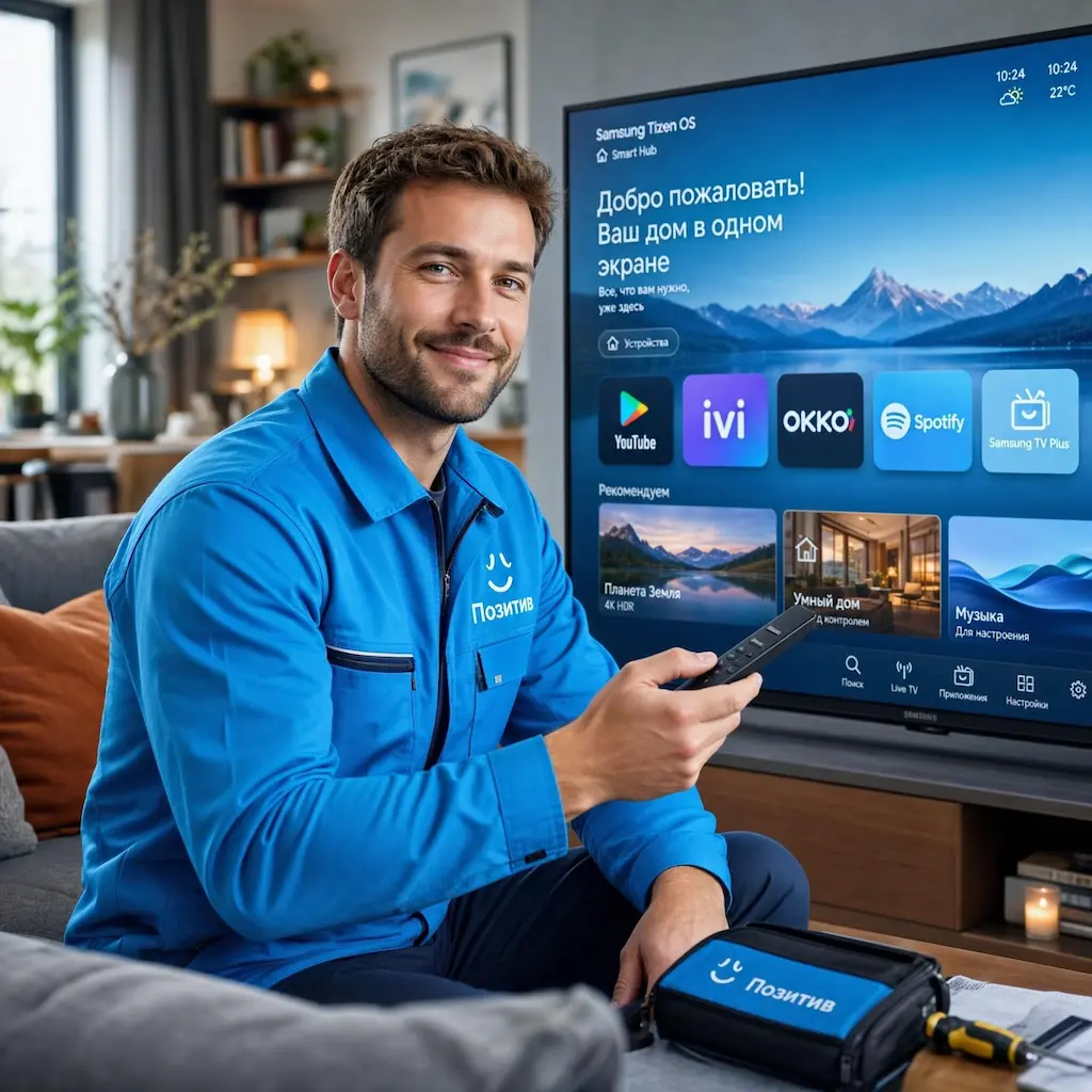 Настройка Smart TV в Елабуге