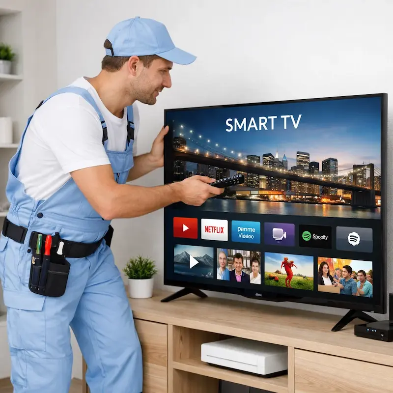 Как вызвать мастера для настройки Smart TV в Елабуге