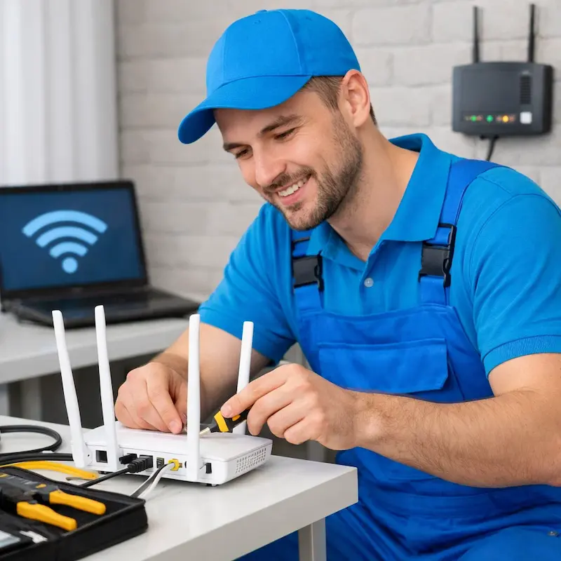 Настройка Wi - Fi в Елабуге