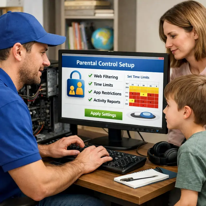 установка родительского контроля в Елабуге