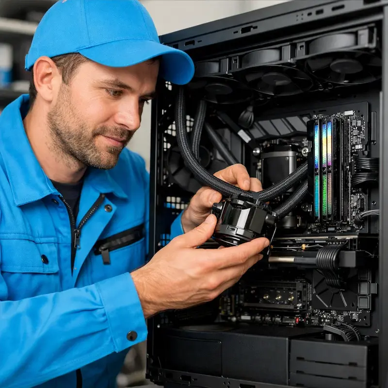 Установка СЖО на ПК в Елабуге