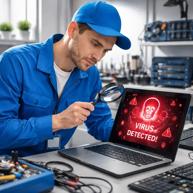 Поиск компьютерных вирусов в Елабуге